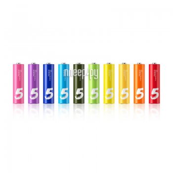 Батарейка AA - Xiaomi Rainbow Colors (10 штук)