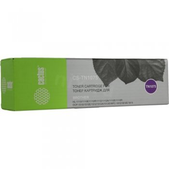 Картридж Cactus CS-TN1075 для Brother HL-1110/1112, DCP-1510/1512, MFC-1810/1815