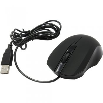 Мышь Defender Optical Mouse <MM-310 Black> (RTL) USB 3btn+Roll .<52310>