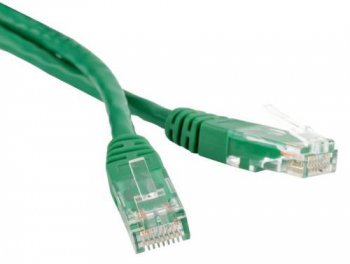 Кабель UTP Lanmaster LAN-PC45/U6-2.0-GN UTP RJ-45 вил.-вилка RJ-45 кат.6 2м зеленый LSZH (уп.:1шт)
