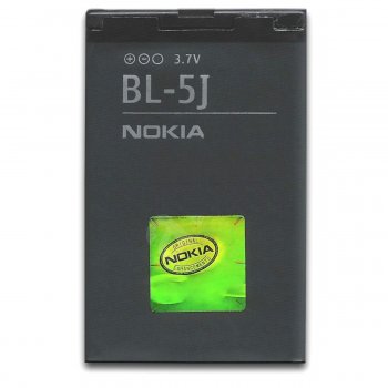Аккумулятор для смартфона BL-5J Nokia 5228, 5230, 5233, 5235, 5800, Asha 200, Asha 201, C3-00, Lumia 520, N900, X1-00, X1-01, X6-00 BL-5J