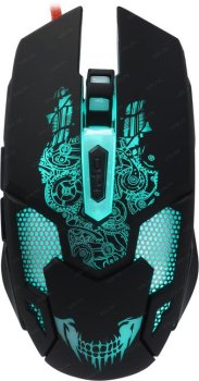 Мышь QUMO Gaming Optical Mouse <Annihilator M04> (RTL) USB 6btn+Roll <21348>