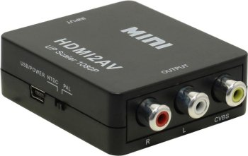Переходник HDMI to AV Converter (HDMI in, RCA out)
