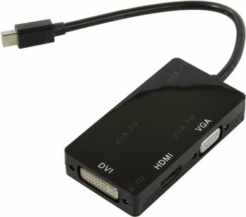Переходник Orient <C310> miniDisplayPort (M) -> DVI (F)/HDMI (F)/VGA (15F)