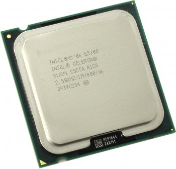 *Процессор Intel Celeron E3300 2.5 ГГц/ 1Мб/ 800МГц LGA775 (ядро Wolfdale, 2 ядра) (б/у)