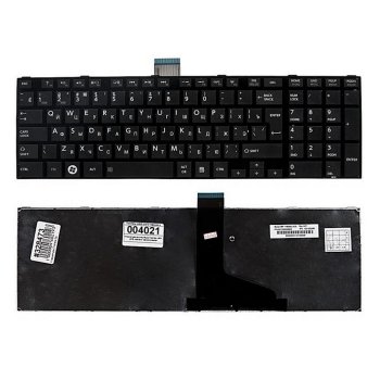 Клавиатура MP-11B56SU-930 для ноутбука Toshiba Satellite L50, L850, L855, L875, P850, P855, гор. Enter