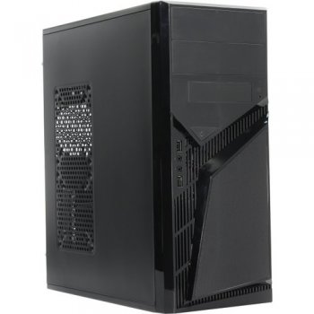 Корпус Miditower PowerCool <S1007BK> ATX 450W (24+2x4+6пин)