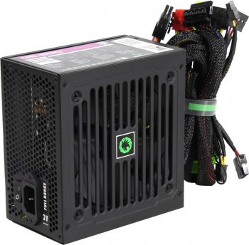 Блок питания GameMax <GE-600> GE ECO GAMER 600W ATX (24+2x4+2x6/8пин)