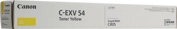 Картридж Canon C-EXV54Y для серии imageRUNNER C3025i. Жёлтый. 8500 страниц.