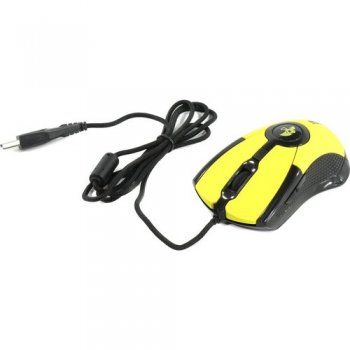 Мышь Jet.A Optical Mouse <JA-GH35 Yellow> (RTL) USB 6btn+Roll