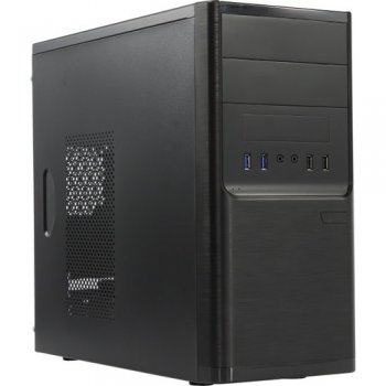 Корпус Minitower Powerman <ES701BK> microATX 450W (24+2x4+6пин) <6120258>