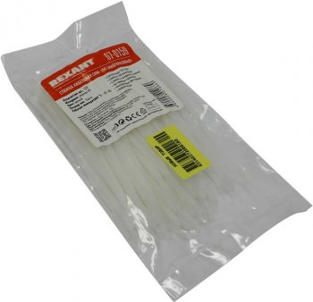 Стяжка нейлоновая, открыв. Rexant <07-0159> 150 мм, уп-ка 100 шт