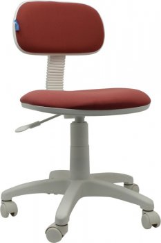 Кресло детское Бюрократ CH-W201NX розовый 26-31 (пластик белый)