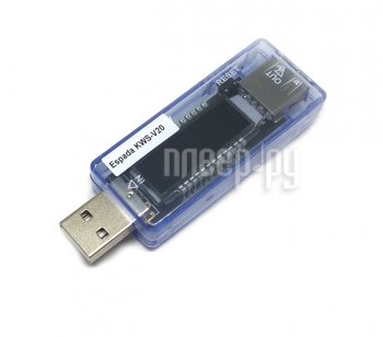 Тестер питания USB порта Espada KWS-V20