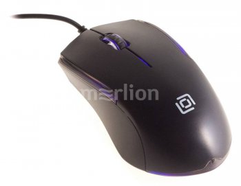 Мышь Oklick 245M черный оптическая (1000dpi) USB (2but)