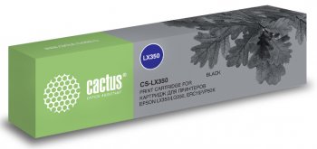 Картридж Cactus CS-LX350 черный для Epson LX350/LQ350/ERC19/VP80K
