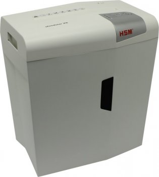 Уничтожитель бумаги HSM ShredStar X8 (секр.P-4) фрагменты 9лист. 18лтр. скобы пл.карты CD