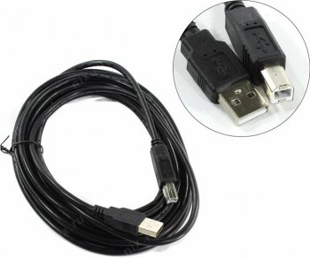 Кабель Defender <83765> USB 2.0 A-->B 5м