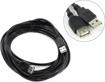 Кабель Defender <87454> USB 2.0 A-->A 5м