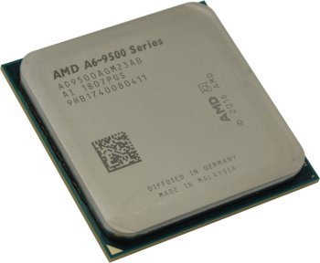Процессор AMD A6 9500 OEM <65W, 2C/2T, 3.8Gh(Max), 1MB(L2-1MB), AM4> (AD9500AGM23AB)