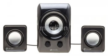 Колонки OKLICK OK-420 Black (2x3W+5W, питание от USB) <440405>