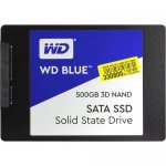Твердотельный накопитель (SSD) 2.5&quot; 500GB WD Blue (R530/W560Mb/s, TLC, SATA ) (WDS500G2B0A)