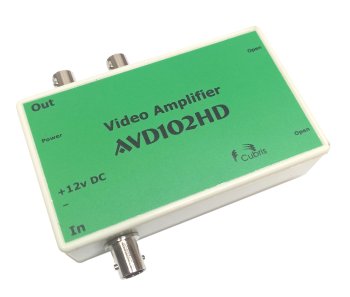 Усилитель видеосигнала AVD102AHD (Активный усилитель 1->2 AHD, 720/1080P, 12В, 70 мА)