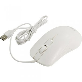 Мышь CBR Optical Mouse <CM105 White> (RTL) USB 3but+Roll