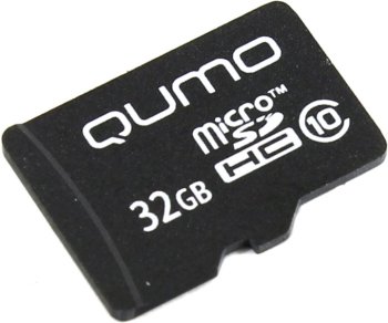 Карта памяти Qumo <QM32GMICSDHC10NA> microSDHC 32Gb Class10
