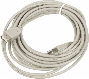 Кабель USB A(m) USB A(f) 5м