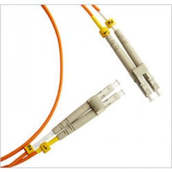 Кабель волоконно-оптический Lanmaster LAN-2LC-2LC/SU-3.0 2x9/125 OS1/OS2 LC дуплекс-LC дуплекс 3м оранжевый