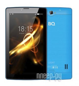 Планшетный компьютер BQ 7083G Light Blue (Spreadtrum SC7731 1.3 GHz/1024Mb/8Gb/3G/Wi-Fi/GPS/Cam/7.0/1024x600/Android)