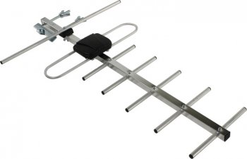 Антенна ТВ Hyundai H-TAE120 11дБ пассивная серебристый