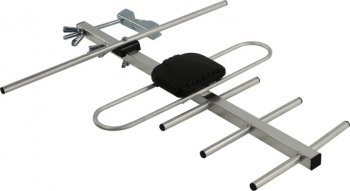 Антенна ТВ Hyundai H-TAE100 8дБ пассивная серебристый