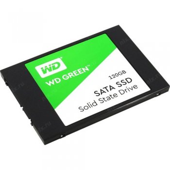 Твердотельный накопитель (SSD) WD Original SATA III 120Gb WDS120G2G0A WD Green 2.5"