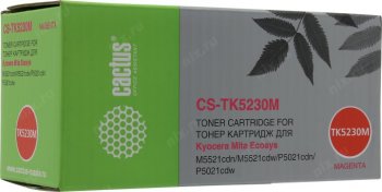 Картридж Cactus CS-TK5230M Magenta для Kyocera Ecosys M5521cdn/M5521cdw/P5021cdn/P5021cdw