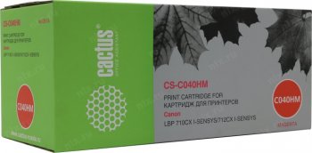Картридж Cactus CS-C040HM пурпурный (10000стр.) для Canon LBP 710CX/712CX I-Sensys