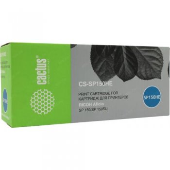 Картридж Cactus CS-SP150HE черный (1500стр.) для Ricoh Aficio SP 150/SP 150SU
