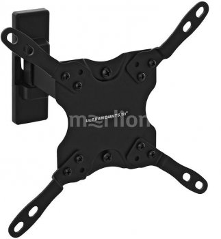 Кронштейн для телевизора Ultramounts UM 864B черный 13"-42" макс.20кг настенный поворот и наклон
