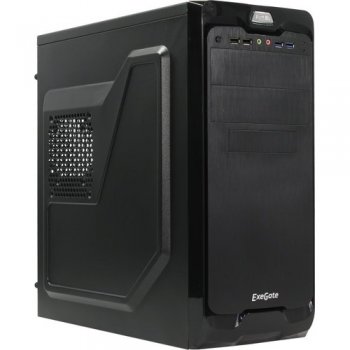Корпус Miditower Exegate <UN-604> Black ATX 450W <EX269437RUS>