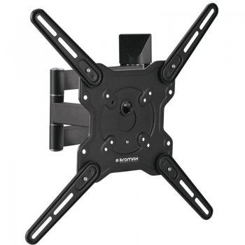 Кронштейн для телевизора Kromax OPTIMA-406 серый 22"-65" макс.40кг настенный поворотно-выдвижной и наклонный