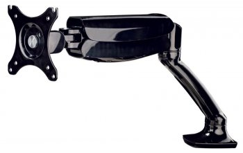 Кронштейн для мониторов ЖК Hama Fullmotion черный-26" 1 монитор макс.5кг крепление к столешнице поворот и наклон