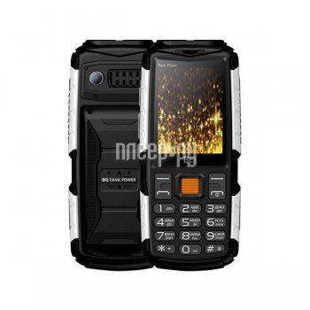 Мобильный телефон BQ BQ-2430 Tank Power Black-Silver