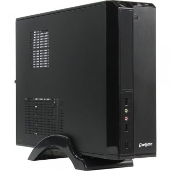 Корпус Desktop Exegate <MI-207> Mini-ITX 450W (24+4пин) <EX268691RUS>