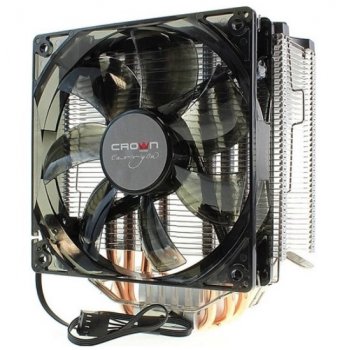 Вентилятор Crown <CM-5> (LGA775, LGA1150/1151/1155/1156/2066/AM2, AM2+, AM3/AM3+/FM1, FM2/FM2+, S754, S939, S940 16.5-30.8 дБ)
