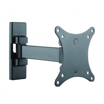 Кронштейн для телевизора Ultramounts UM 874 черный 13"-27" макс.20кг настенный поворот и наклон