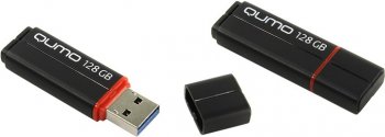 Накопитель USB Qumo Speedster <QM128GUD3-SP-black> USB3.0 Flash Drive 128Gb (RTL)