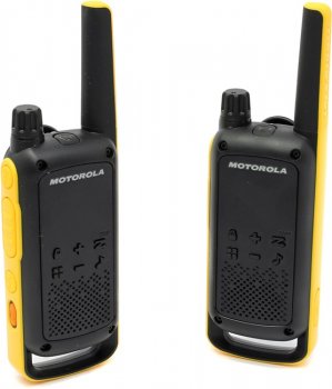 Радиостанция портативная Motorola <TALKABOUT T82 EXTREME> 2 порт. радиостанции (PMR446, 10 км, 8 каналов, LCD, з/у, NiMH)