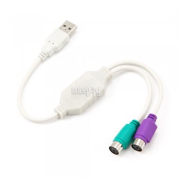 Переходник Gembird Cablexpert 2xPS/2 - USB AM UAPS12
