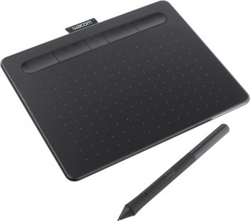 Графический планшет Wacom Intuos S <CTL-4100WLK-N> (6"x3.7", 2540 lpi, 4096 уровней, USB, Bluetooth)